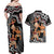 Aotearoa Kapa Haka Couples Matching Off Shoulder Maxi Dress and Hawaiian Shirt 2025 Festival - Traditional Maori Dance