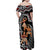 Aotearoa Kapa Haka Family Matching Off Shoulder Maxi Dress and Hawaiian Shirt 2025 Festival - Traditional Maori Dance