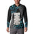 Aotearoa Taniko Paua Shell With Hei Tiki Button Sweatshirt