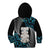 Aotearoa Taniko Paua Shell With Hei Tiki Kid Hoodie