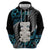 Aotearoa Taniko Paua Shell With Hei Tiki Zip Hoodie