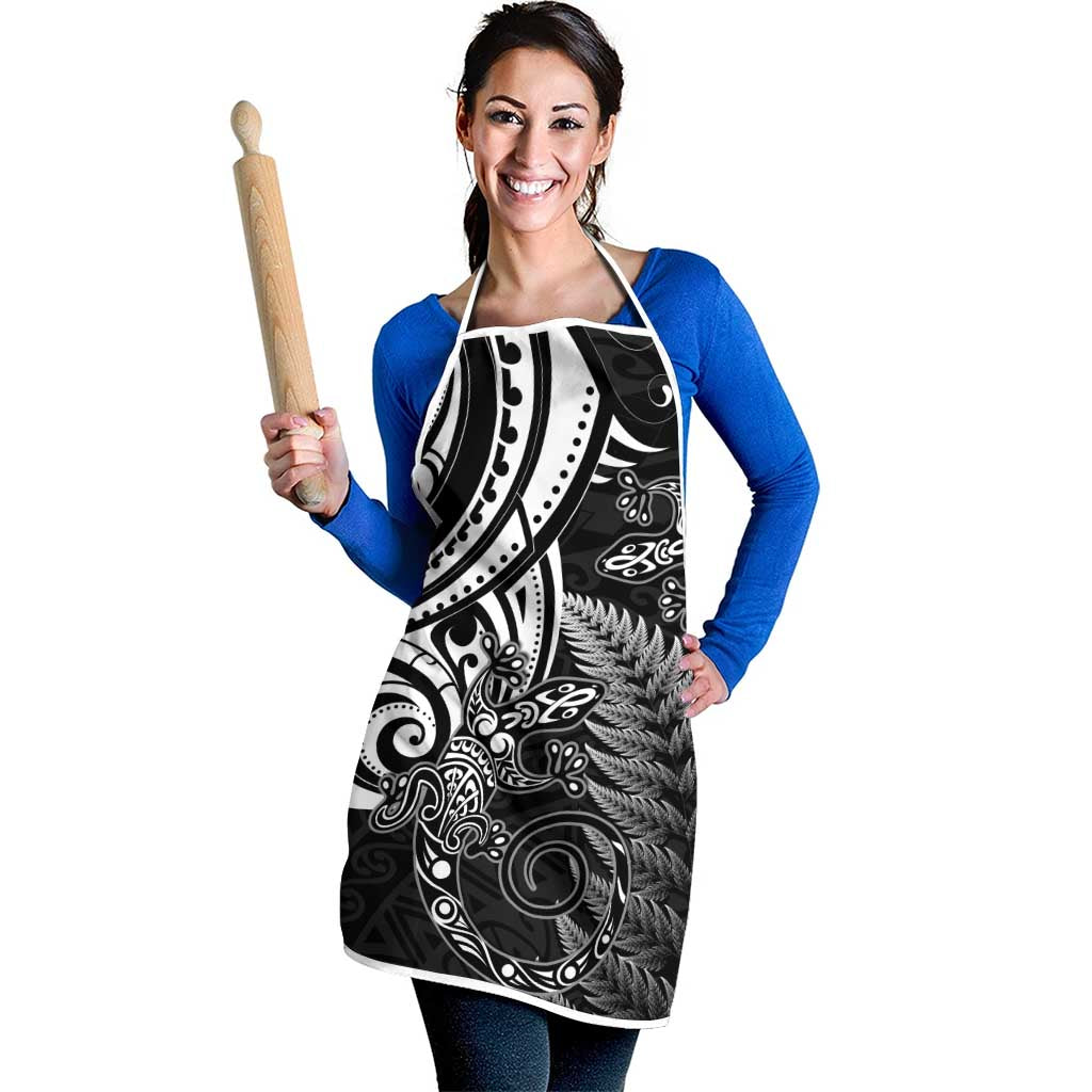 New Zealand Lizard Apron Silver Fern Aotearoa Maori LT14 - Polynesian Pride