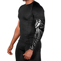 New Zealand Lizard Arm Sleeves Silver Fern Aotearoa Maori LT14 - Polynesian Pride
