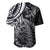 New Zealand Lizard Baseball Jersey Silver Fern Aotearoa Maori LT14 - Polynesian Pride