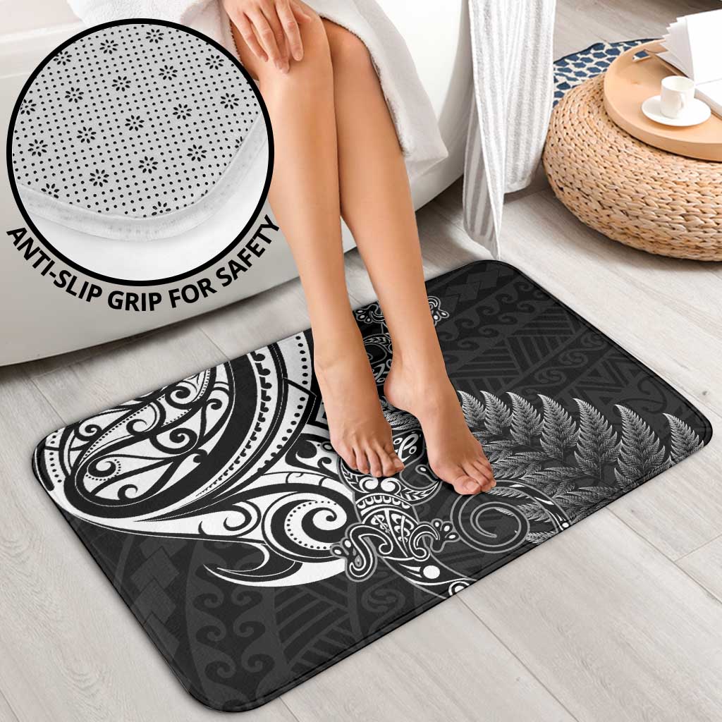 New Zealand Lizard Bathroom Set Silver Fern Aotearoa Maori LT14 - Polynesian Pride