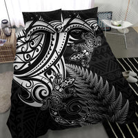 New Zealand Lizard Bedding Set Silver Fern Aotearoa Maori LT14 - Polynesian Pride