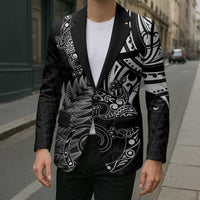 New Zealand Lizard Blazer Silver Fern Aotearoa Maori LT14 - Polynesian Pride