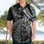 New Zealand Lizard Hawaiian Shirt Silver Fern Aotearoa Maori LT14 - Polynesian Pride