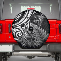 New Zealand Lizard Spare Tire Cover Silver Fern Aotearoa Maori LT14 - Polynesian Pride