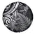 New Zealand Lizard Spare Tire Cover Silver Fern Aotearoa Maori