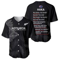 New Zealand Haka Rugby Baseball Jersey 2024 Pacific Go Black Silver Fern LT14 - Polynesian Pride