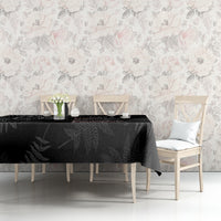 Custom New Zealand Haka Rugby Tablecloth 2024 Pacific Go Black Silver Fern LT14 - Polynesian Pride