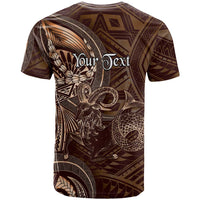 Personalised Polynesia Zodiac Capricorn T Shirt Galaxy Polynesian Pattern Chest Tattoo Style LT14 - Polynesian Pride