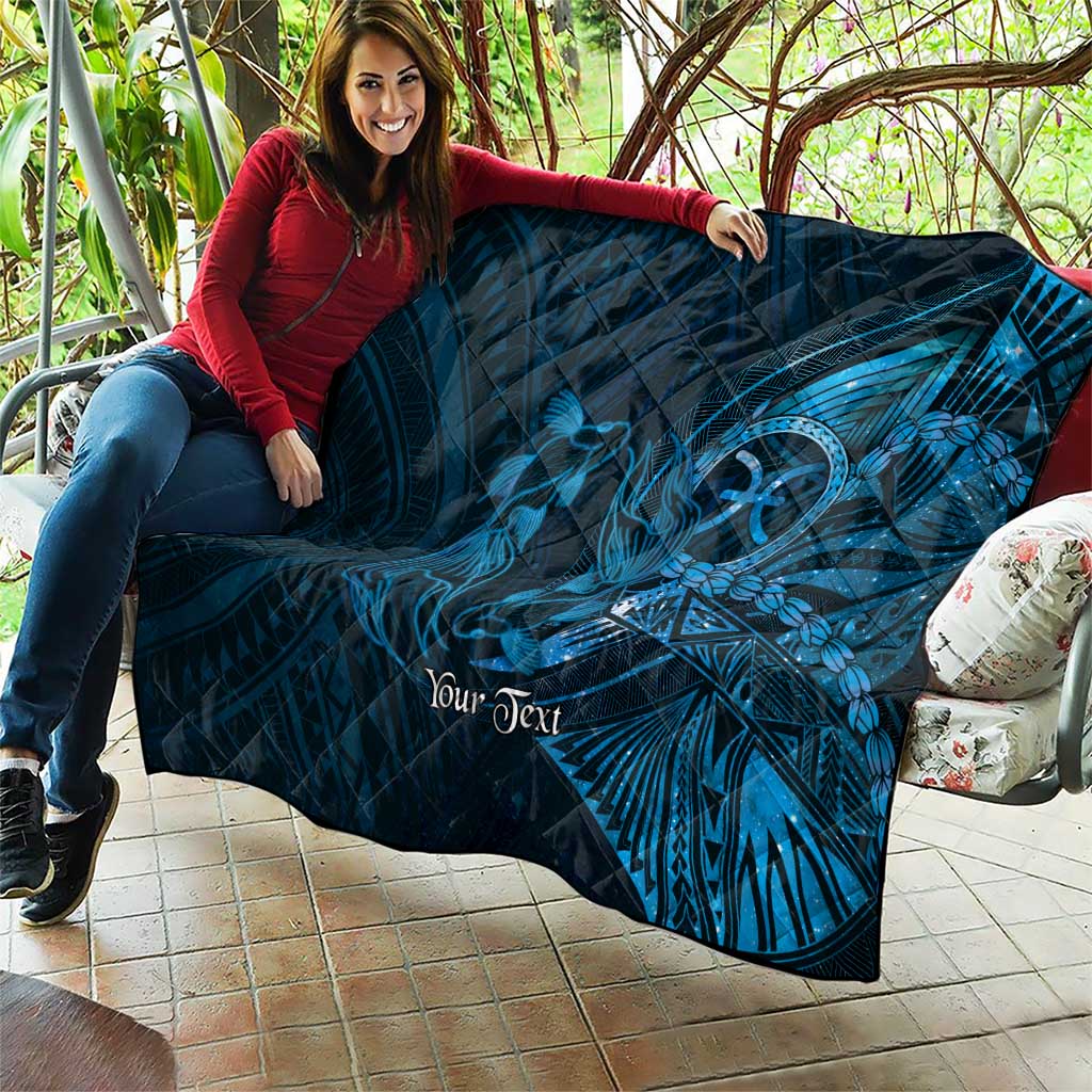 Personalised Polynesia Zodiac Pisces Quilt Galaxy Polynesian Pattern Chest Tattoo Style LT14 - Polynesian Pride
