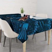 Personalised Polynesia Zodiac Pisces Tablecloth Galaxy Polynesian Pattern Chest Tattoo Style LT14 - Polynesian Pride