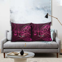 Personalised Polynesia Zodiac Libra Pillow Cover Galaxy Polynesian Pattern Chest Tattoo Style LT14 - Polynesian Pride