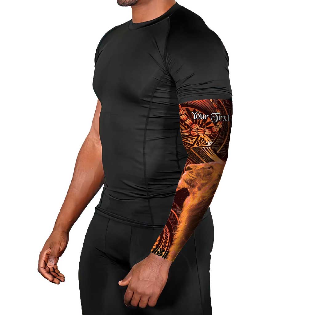 Personalised Polynesia Zodiac Leo Arm Sleeves Galaxy Polynesian Pattern Chest Tattoo Style LT14 - Polynesian Pride
