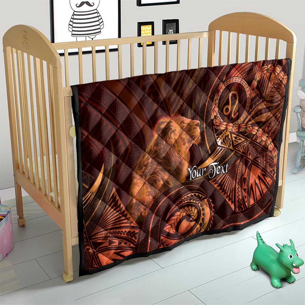 Personalised Polynesia Zodiac Leo Quilt Galaxy Polynesian Pattern Chest Tattoo Style LT14 - Polynesian Pride