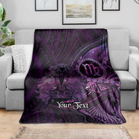 Personalised Polynesia Zodiac Virgo Blanket Galaxy Polynesian Pattern Chest Tattoo Style LT14 - Polynesian Pride