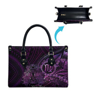 Personalised Polynesia Zodiac Virgo Leather Bag Galaxy Polynesian Pattern Chest Tattoo Style LT14 - Polynesian Pride