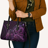 Personalised Polynesia Zodiac Virgo Leather Bag Galaxy Polynesian Pattern Chest Tattoo Style LT14 - Polynesian Pride