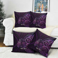 Personalised Polynesia Zodiac Virgo Pillow Cover Galaxy Polynesian Pattern Chest Tattoo Style LT14 - Polynesian Pride