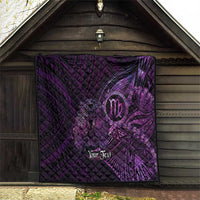 Personalised Polynesia Zodiac Virgo Quilt Galaxy Polynesian Pattern Chest Tattoo Style LT14 - Polynesian Pride