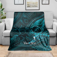 Personalised Polynesia Zodiac Sagittarius Blanket Galaxy Polynesian Pattern Chest Tattoo Style LT14 - Polynesian Pride