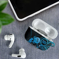 Personalised Polynesia Zodiac Aquarius AirPods Case Galaxy Polynesian Pattern Chest Tattoo Style LT14 - Polynesian Pride