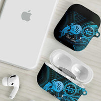 Personalised Polynesia Zodiac Aquarius AirPods Case Galaxy Polynesian Pattern Chest Tattoo Style LT14 - Polynesian Pride