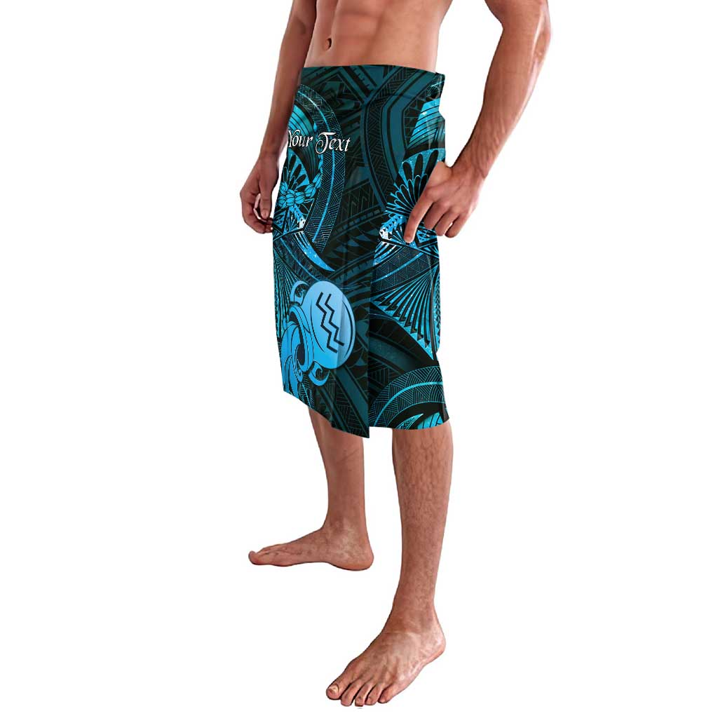 Personalised Polynesia Zodiac Aquarius Lavalava Galaxy Polynesian Pattern Chest Tattoo Style LT14 - Polynesian Pride