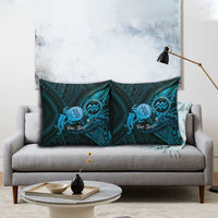 Personalised Polynesia Zodiac Aquarius Pillow Cover Galaxy Polynesian Pattern Chest Tattoo Style LT14 - Polynesian Pride
