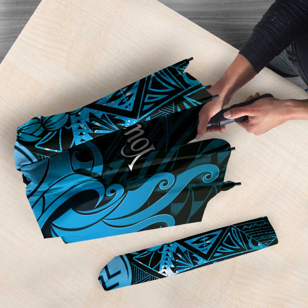 Personalised Polynesia Zodiac Aquarius Umbrella Galaxy Polynesian Pattern Chest Tattoo Style LT14 - Polynesian Pride