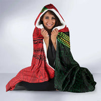 Hawaii And Tonga Hooded Blanket King Kamehameha Tribal Ngatu Pattern LT14 - Polynesian Pride