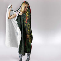 Hawaii And Tonga Hooded Blanket King Kamehameha Tribal Ngatu Pattern LT14 - Polynesian Pride