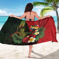 Hawaii And Tonga Sarong King Kamehameha Tribal Ngatu Pattern LT14 - Polynesian Pride