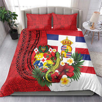 Hawaii And Tonga Bedding Set King Kalakaua Tribal Gecko Tongan Ngatu LT14 - Polynesian Pride