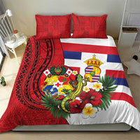 Hawaii And Tonga Bedding Set King Kalakaua Tribal Gecko Tongan Ngatu LT14 - Polynesian Pride