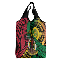 Halo Vanuatu Grocery Bag Happy 46th Independence Anniversary LT14 - Polynesian Pride