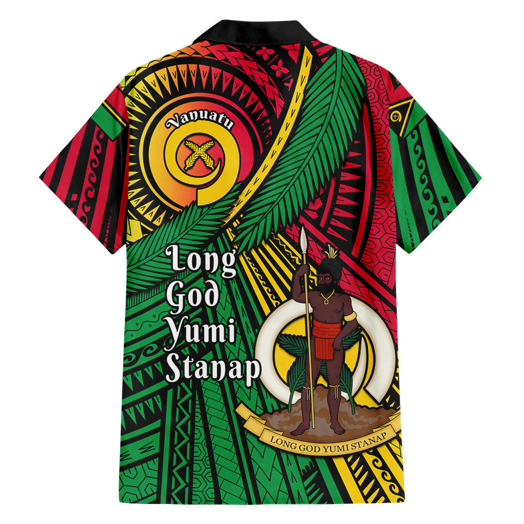 Halo Vanuatu Hawaiian Shirt Happy 46th Independence Anniversary LT14 - Polynesian Pride