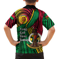 Halo Vanuatu Hawaiian Shirt Happy 46th Independence Anniversary LT14 - Polynesian Pride