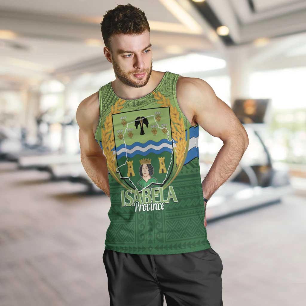 Isabela Philippines Men Tank Top Queen Province Of The North LT14 Green - Polynesian Pride