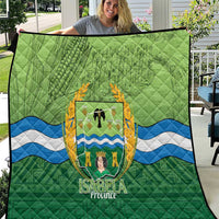 Isabela Philippines Quilt Queen Province Of The North LT14 Green - Polynesian Pride