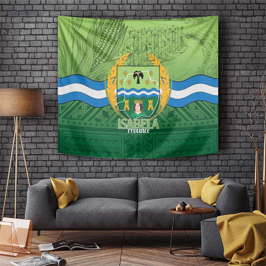 Isabela Philippines Tapestry Queen Province Of The North LT14 Green - Polynesian Pride