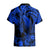 Personalised Polynesian Hawaiian Shirt Tribal Honu Turtle with Hibiscus Blue Version LT14 - Polynesian Pride