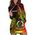 Personalised Vanuatu Hoodie Dress Reggae Polynesia Long God Yumi Stanap LT14 Reggae - Polynesian Pride