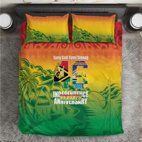 Vanuatu Indipendens Dei Bedding Set Yumi 46th Independence Anniversary LT14 Reggae - Polynesian Pride