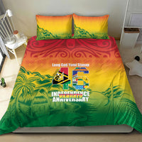 Vanuatu Indipendens Dei Bedding Set Yumi 46th Independence Anniversary LT14 - Polynesian Pride