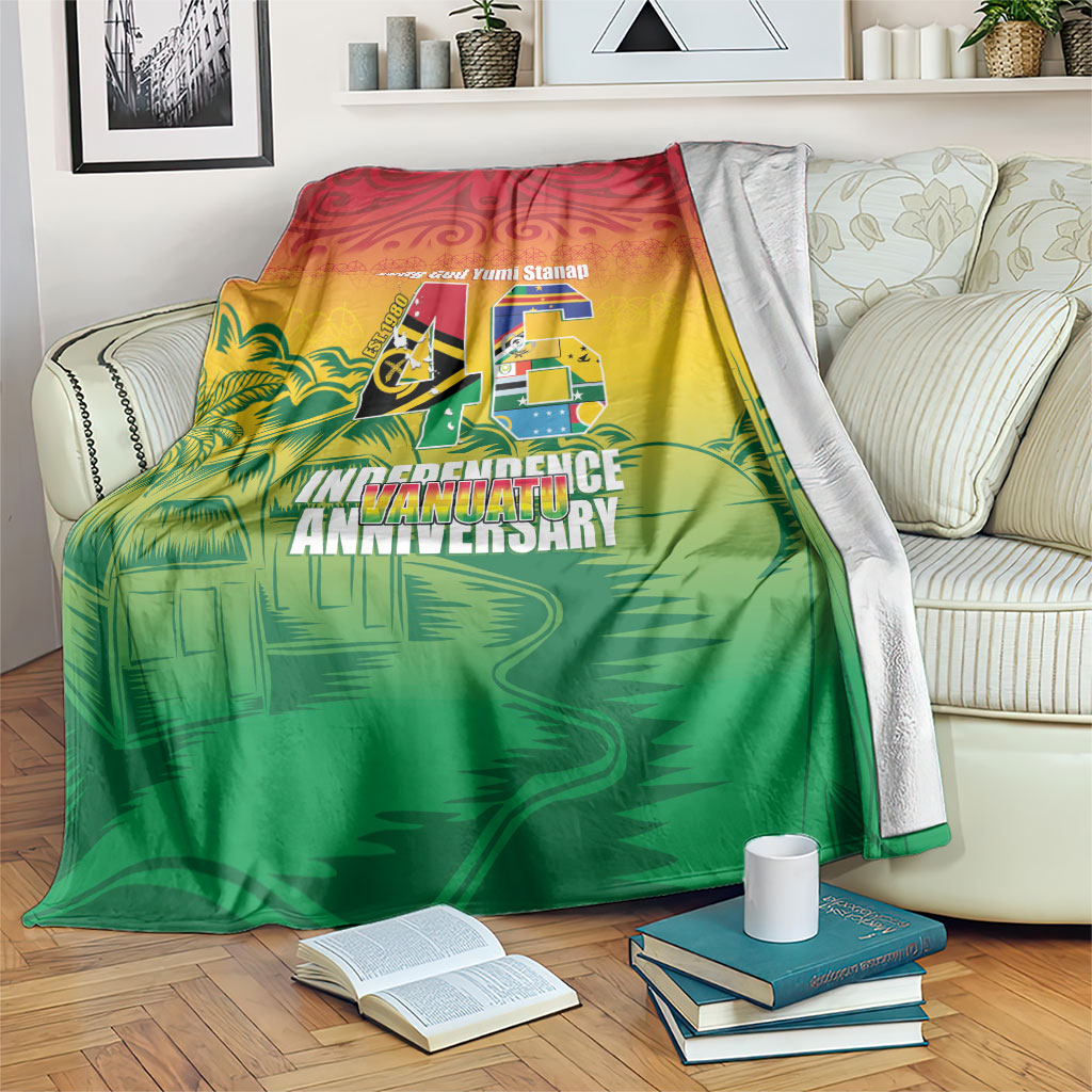 Vanuatu Indipendens Dei Blanket Yumi 46th Independence Anniversary LT14 Reggae - Polynesian Pride