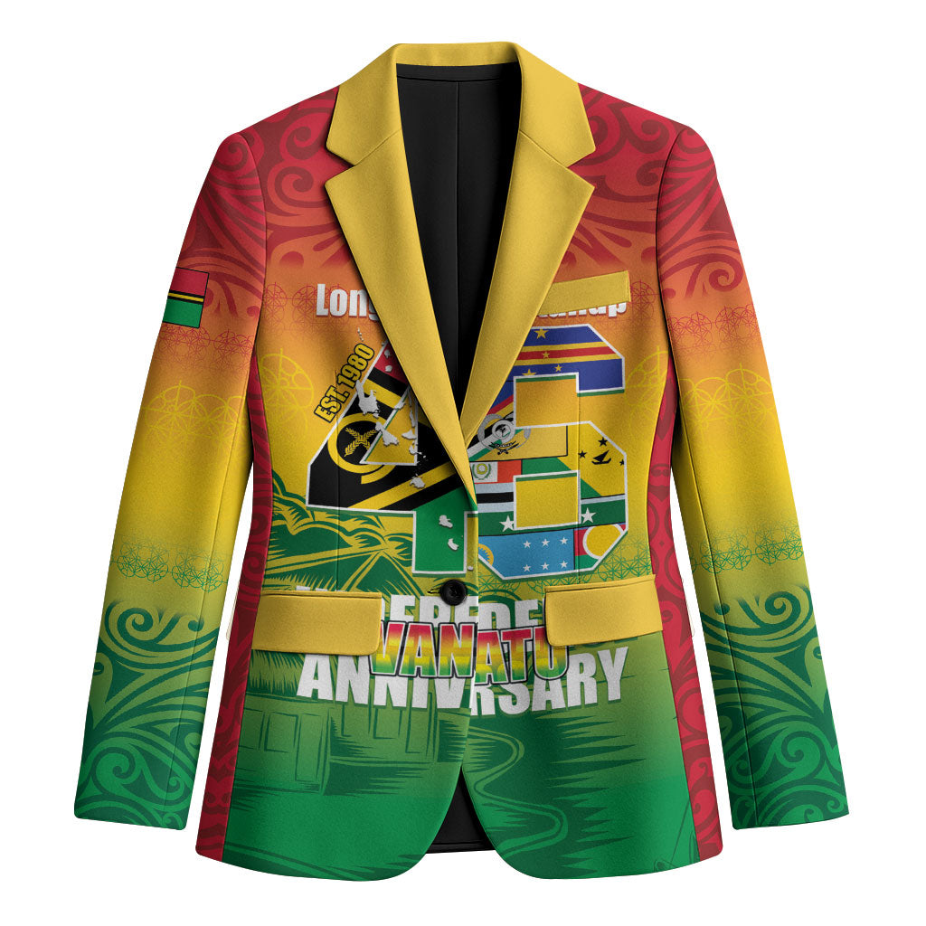 Vanuatu Indipendens Dei Blazer Yumi 46th Independence Anniversary LT14 Unisex Reggae - Polynesian Pride